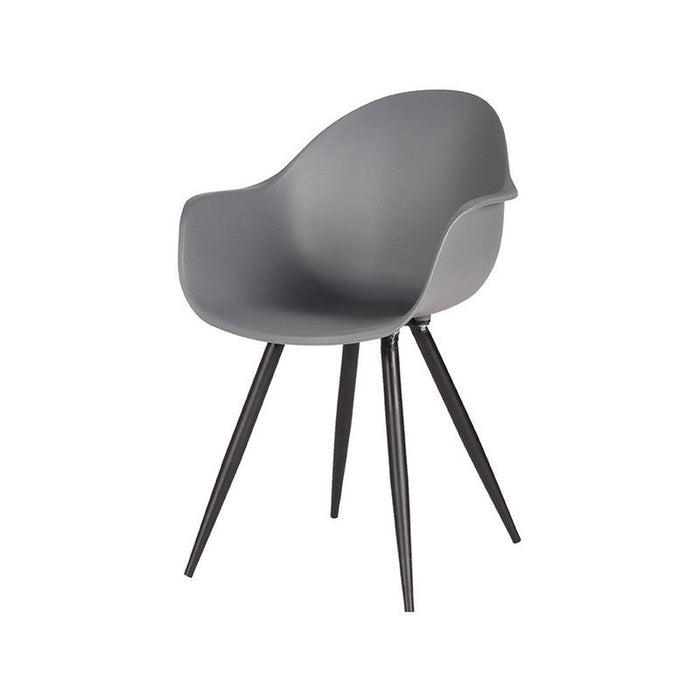 Label51 Eetkamerstoel Luca - Antraciet - Kunststof-Eetkamerstoelen-LABEL51