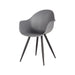 Label51 Eetkamerstoel Luca - Antraciet - Kunststof-Eetkamerstoelen-LABEL51