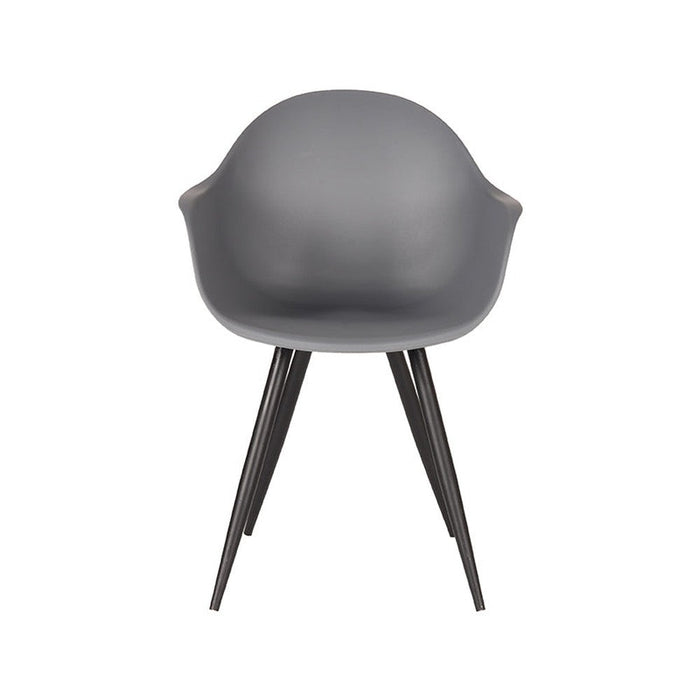 Label51 Eetkamerstoel Luca - Antraciet - Kunststof-Eetkamerstoelen-LABEL51