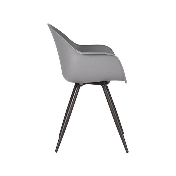 Label51 Eetkamerstoel Luca - Antraciet - Kunststof-Eetkamerstoelen-LABEL51