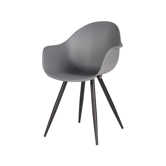 Label51 Eetkamerstoel Luca - Antraciet - Kunststof-Eetkamerstoelen-LABEL51