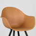 Label51 Eetkamerstoel Luca - Oker - Kunststof-Eetkamerstoelen-LABEL51