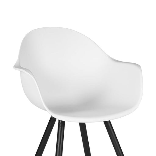 Label51 Eetkamerstoel Luca - Wit - Kunststof-Eetkamerstoelen-LABEL51