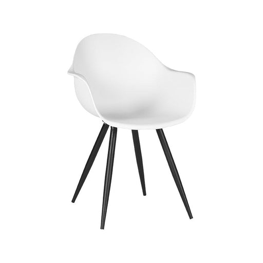 Label51 Eetkamerstoel Luca - Wit - Kunststof-Eetkamerstoelen-LABEL51