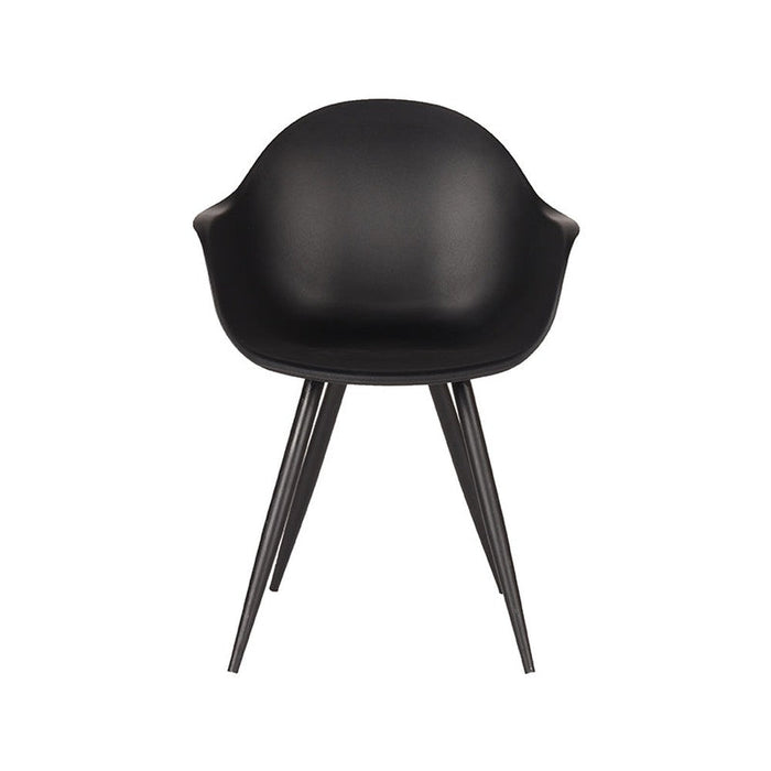 Label51 Eetkamerstoel Luca - Zwart - Kunststof-Eetkamerstoelen-LABEL51