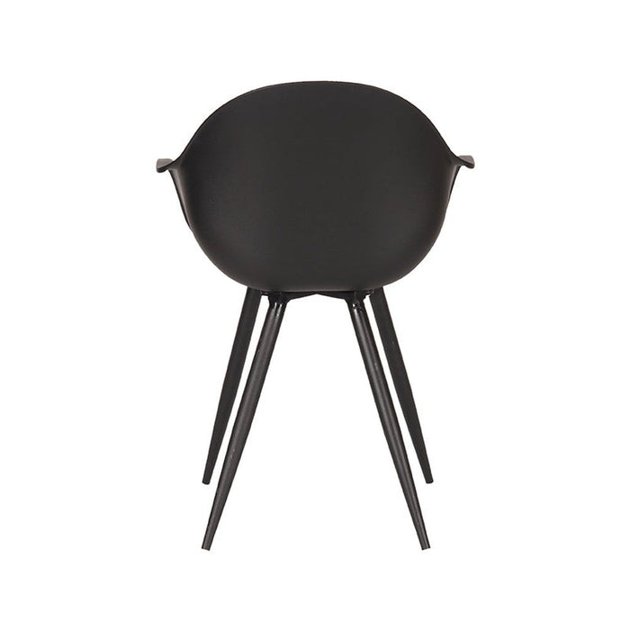 Label51 Eetkamerstoel Luca - Zwart - Kunststof-Eetkamerstoelen-LABEL51