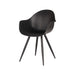 Label51 Eetkamerstoel Luca - Zwart - Kunststof-Eetkamerstoelen-LABEL51