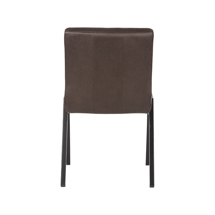 Label51 Eetkamerstoel Matz - Antraciet - Microfiber-Eetkamerstoelen-LABEL51
