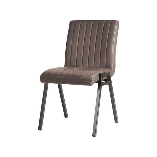 Label51 Eetkamerstoel Matz - Antraciet - Microfiber-Eetkamerstoelen-LABEL51