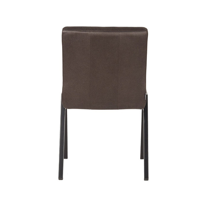 Label51 Eetkamerstoel Matz - Antraciet - Microfiber-Eetkamerstoelen-LABEL51