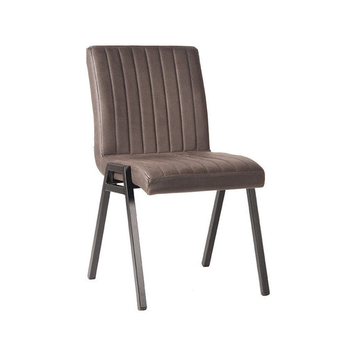 Label51 Eetkamerstoel Matz - Antraciet - Microfiber-Eetkamerstoelen-LABEL51