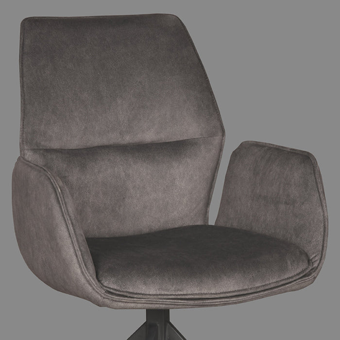 Label51 Eetkamerstoel Mellow 58x63x92 cm Cosmo Antraciet-Eetkamerstoelen-LABEL51