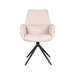Label51 Eetkamerstoel Mellow - Naturel - Boucle - Zwarte poten-Eetkamerstoelen-LABEL51