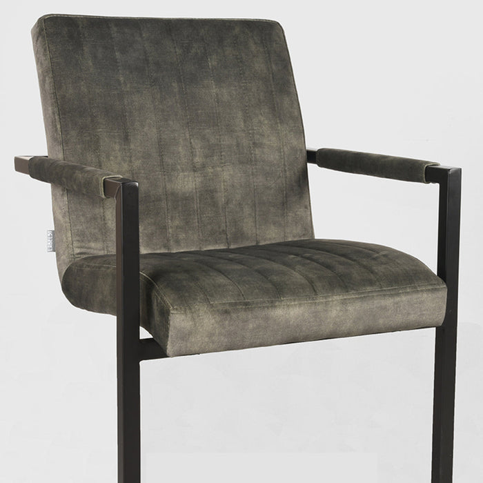 Label51 Eetkamerstoel Milo - Hunter - Velours-Eetkamerstoelen-LABEL51