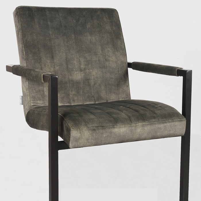 Label51 Eetkamerstoel Milo - Hunter - Velours-Eetkamerstoelen-LABEL51