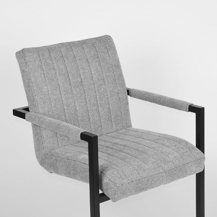 Label51 Eetkamerstoel Milo - Zinc - Weave-Eetkamerstoelen-LABEL51