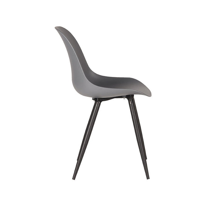 Label51 Eetkamerstoel Monza - Antraciet - Kunststof-Eetkamerstoelen-LABEL51