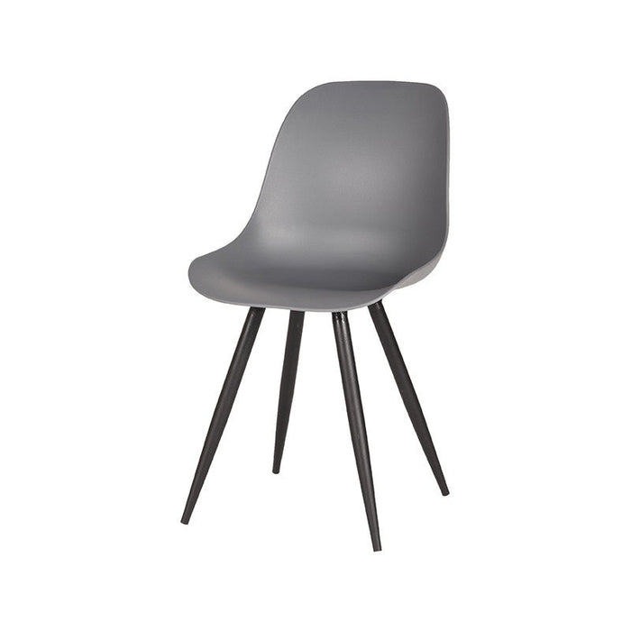 Label51 Eetkamerstoel Monza - Antraciet - Kunststof-Eetkamerstoelen-LABEL51