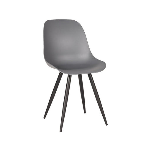 Label51 Eetkamerstoel Monza - Antraciet - Kunststof-Eetkamerstoelen-LABEL51