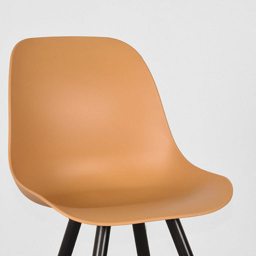 Label51 Eetkamerstoel Monza - Oker - Kunststof-Eetkamerstoelen-LABEL51
