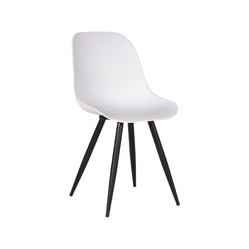 Label51 Eetkamerstoel Monza - Wit - Kunststof-Eetkamerstoelen-LABEL51