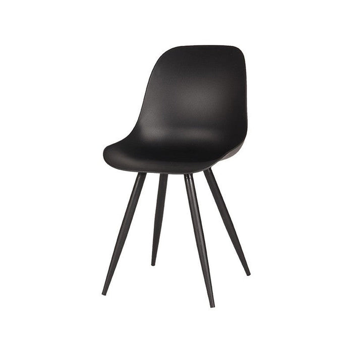 Label51 Eetkamerstoel Monza - Zwart - Kunststof-Eetkamerstoelen-LABEL51