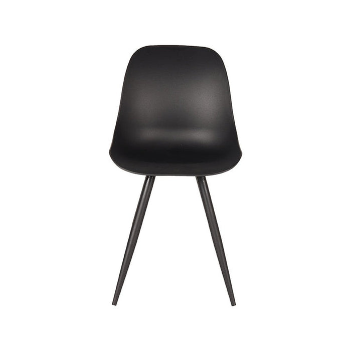 Label51 Eetkamerstoel Monza - Zwart - Kunststof-Eetkamerstoelen-LABEL51