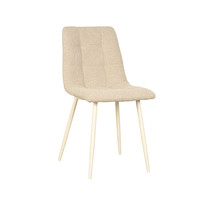 Label51 Eetkamerstoel Nino - Zand - Stof-Eetkamerstoelen-LABEL51