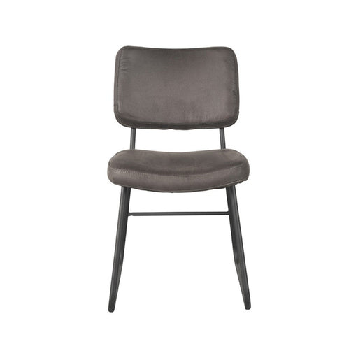 Label51 Eetkamerstoel Noah - Antraciet - Micro Suede-Eetkamerstoelen-LABEL51