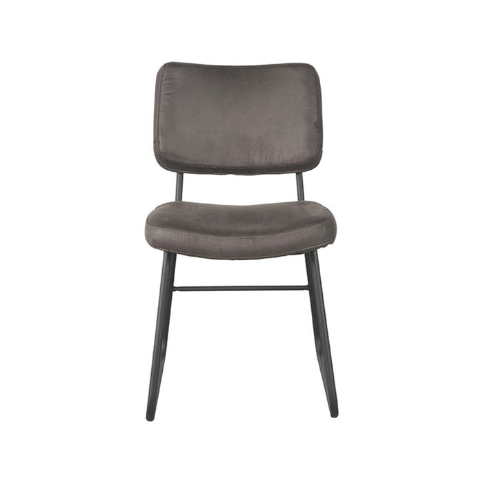 Label51 Eetkamerstoel Noah - Antraciet - Micro Suede-Eetkamerstoelen-LABEL51