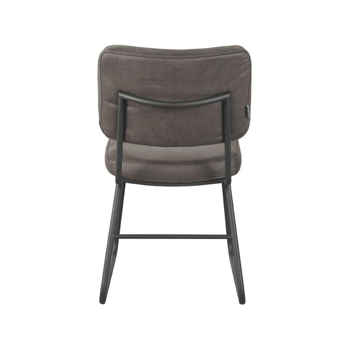 Label51 Eetkamerstoel Noah - Antraciet - Micro Suede-Eetkamerstoelen-LABEL51