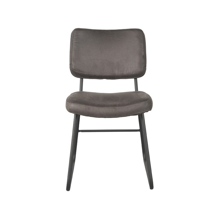 Label51 Eetkamerstoel Noah - Antraciet - Micro Suede-Eetkamerstoelen-LABEL51