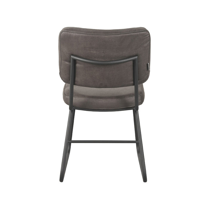 Label51 Eetkamerstoel Noah - Antraciet - Micro Suede-Eetkamerstoelen-LABEL51