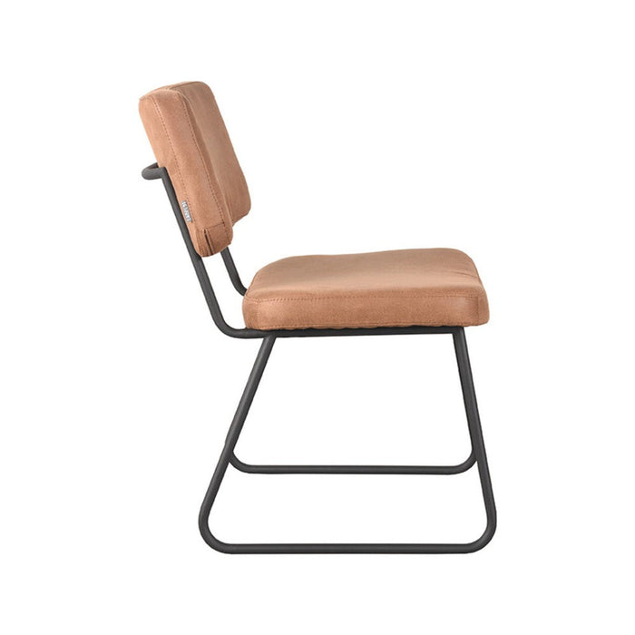 Label51 Eetkamerstoel Noah - Cognac - Micro Suede-Eetkamerstoelen-LABEL51