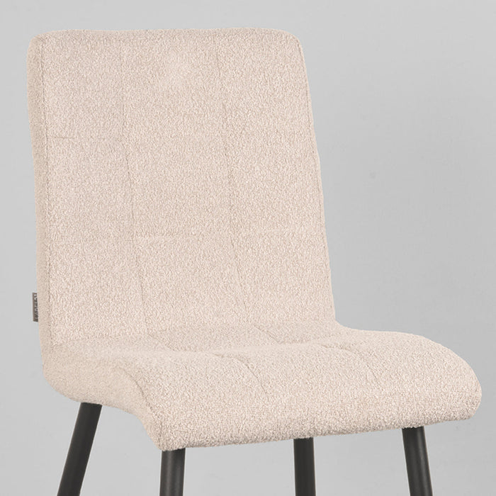 Label51 Eetkamerstoel Sam - Naturel - Stof-Eetkamerstoelen-LABEL51