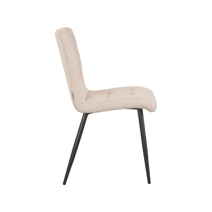 Label51 Eetkamerstoel Sam - Naturel - Stof-Eetkamerstoelen-LABEL51