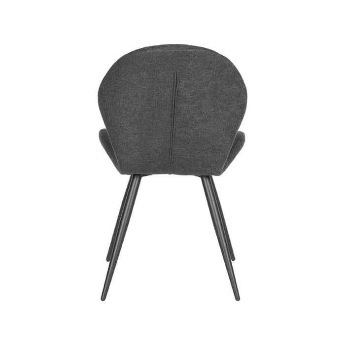 Label51 Eetkamerstoel Sil - Antraciet - Weave-Eetkamerstoelen-LABEL51