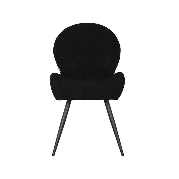 Label51 Eetkamerstoel Sky - Zwart - Teddy-Eetkamerstoelen-LABEL51