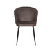 Label51 Eetkamerstoel Wave - Antraciet - Microfiber-Eetkamerstoelen-LABEL51