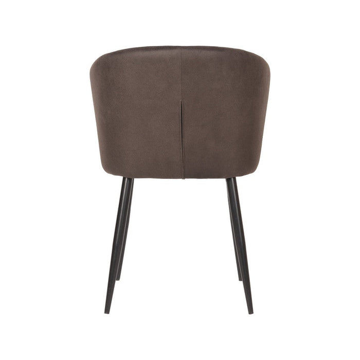 Label51 Eetkamerstoel Wave - Antraciet - Microfiber-Eetkamerstoelen-LABEL51