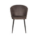 Label51 Eetkamerstoel Wave - Antraciet - Microfiber-Eetkamerstoelen-LABEL51