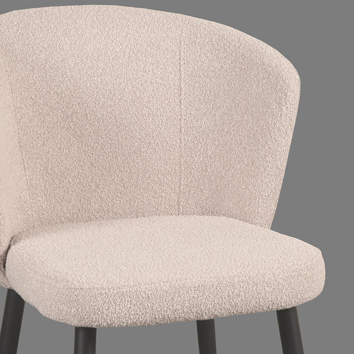 Label51 Eetkamerstoel Wave - Naturel - Boucle-Eetkamerstoelen-LABEL51