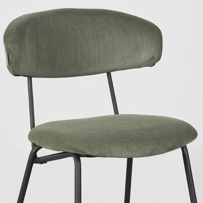 Label51 Eetkamerstoel Zack - Forest - Ribcord-Eetkamerstoelen-LABEL51