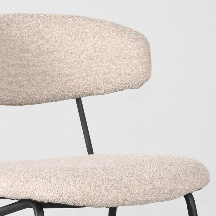Label51 Eetkamerstoel Zack - Naturel - Stof-Eetkamerstoelen-LABEL51