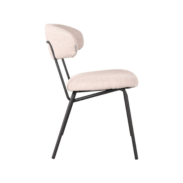 Label51 Eetkamerstoel Zack - Naturel - Stof-Eetkamerstoelen-LABEL51