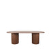 Label51 Eetkamertafel Oliva - Walnoot - Eiken - 240 cm-Eettafels-LABEL51