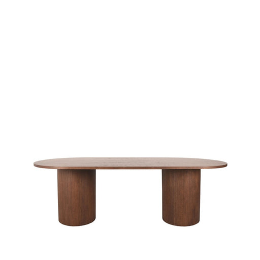 Label51 Eetkamertafel Oliva - Walnoot - Eiken - 240 cm-Eettafels-LABEL51