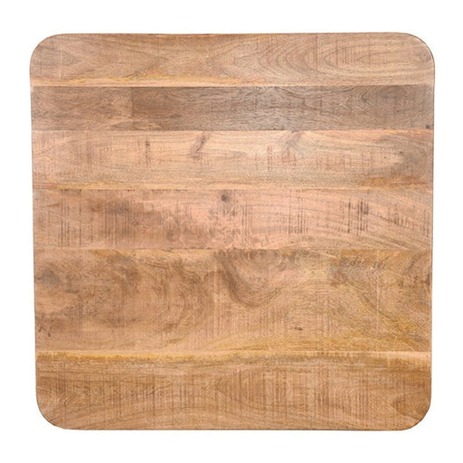Label51 Eetkamertafel Tafelblad Sloppy Edge - Rough - Mangohout - 70 cm Sloppy-Vierkante tafelbladen-LABEL51