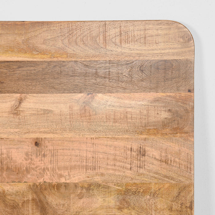 Label51 Eetkamertafel Tafelblad Sloppy Edge - Rough - Mangohout - 70 cm Sloppy-Vierkante tafelbladen-LABEL51
