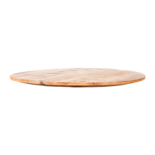 Label51 Eetkamertafel Tafelblad Sloppy Edge - Rough - Mangohout - Rond - 70 cm Sloppy-Ronde tafelbladen-LABEL51